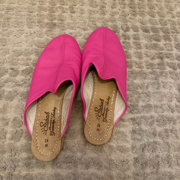 Sabah slip on baba mule pink - Picture 2 of 5